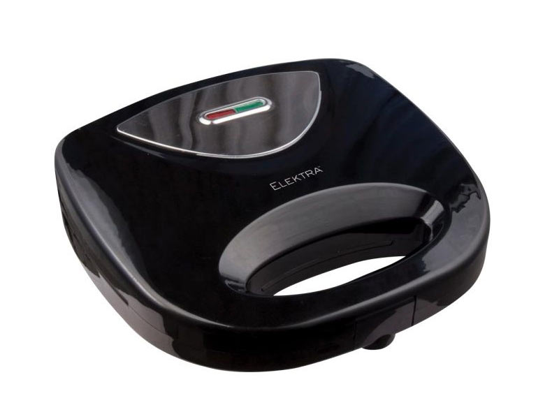 ELEKTRA - 700W SANDWICH PRESS BLACK