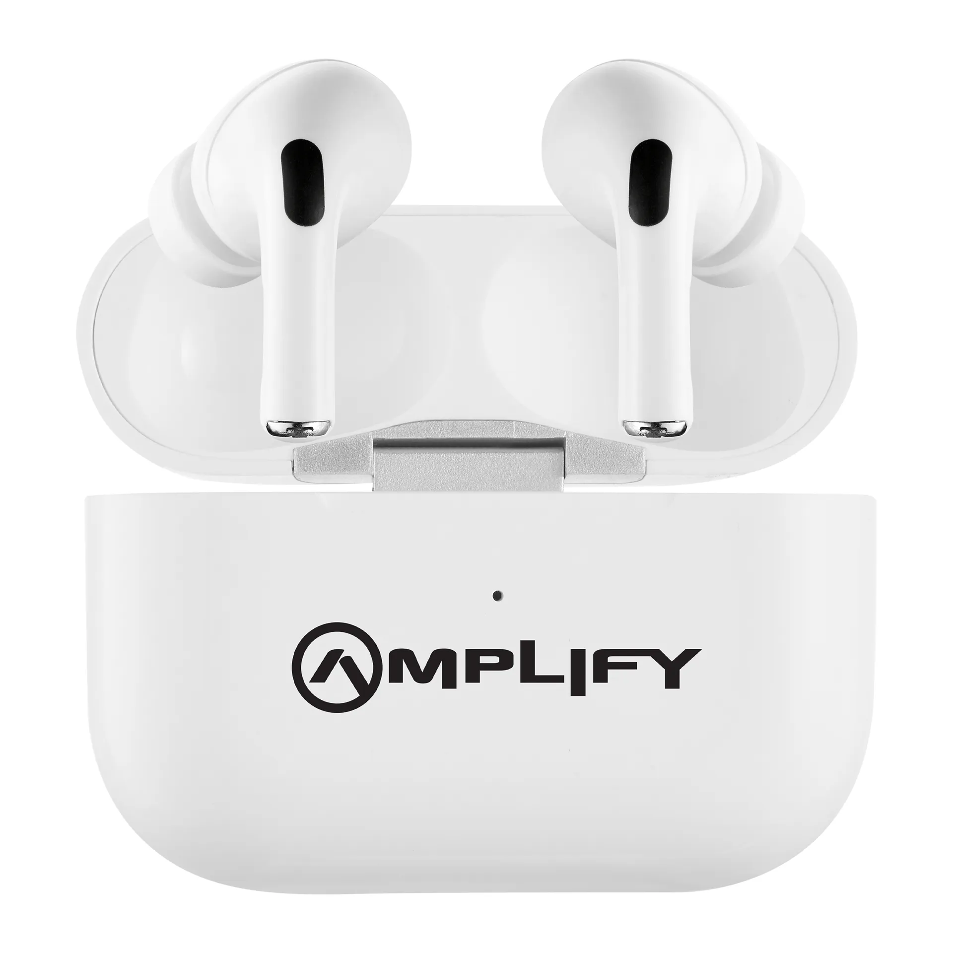 Amplify Note X Series TWS Earphones - White Case + Black Cover