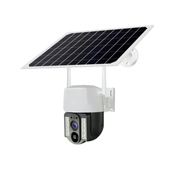 V380 Automatic Home Security Solar Powered WIFI Surveillance Camera