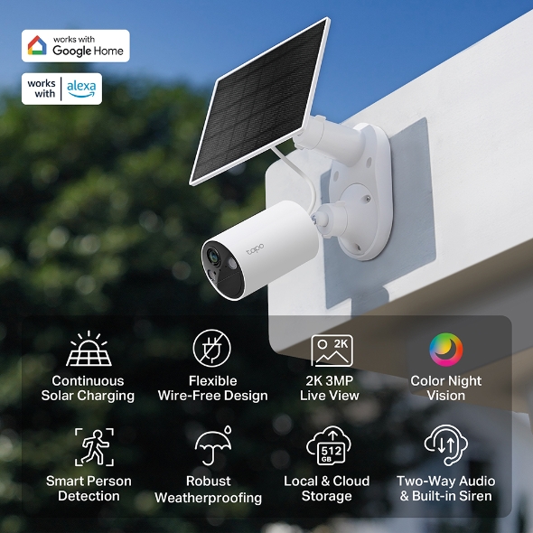 Solar-Powered Security Camera Kit - Image 2
