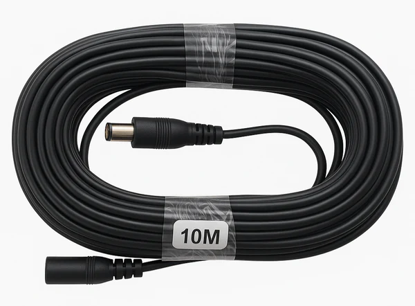 DC Power Extension Cable, 3 Meter Length x 5.5 mm External